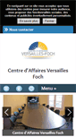 Mobile Screenshot of centre-affaires-versailles-foch.fr